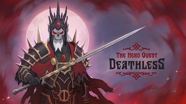Supporting image for Deathless. The Hero Quest Press release